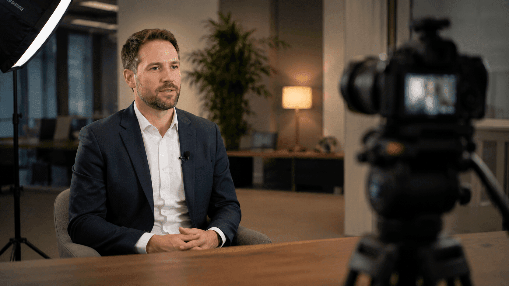 Interviewton für Corporate Video in der Nachbearbeitung