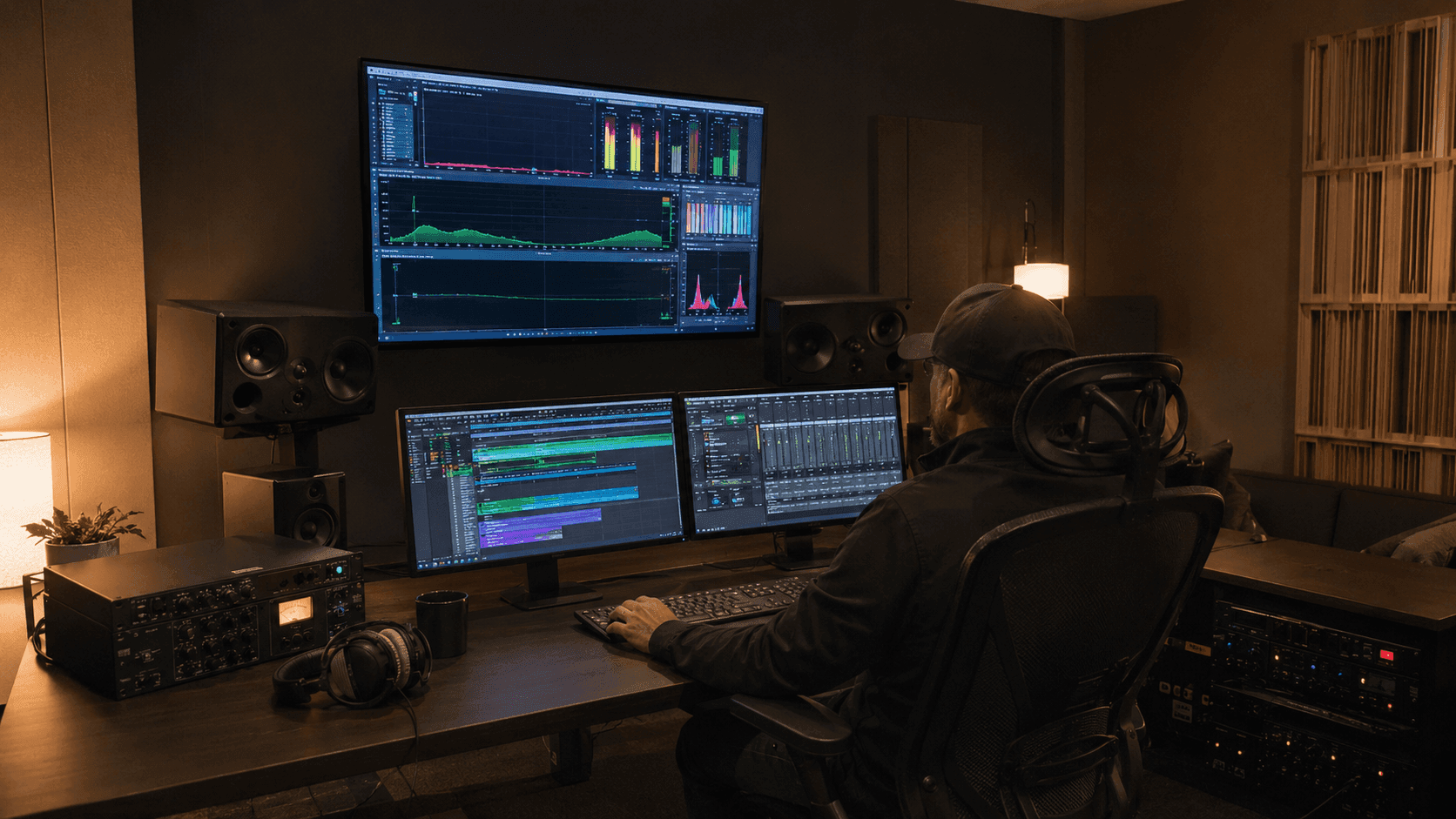 Audiofix Studio mit Audiopostproduktion am Schnittplatz